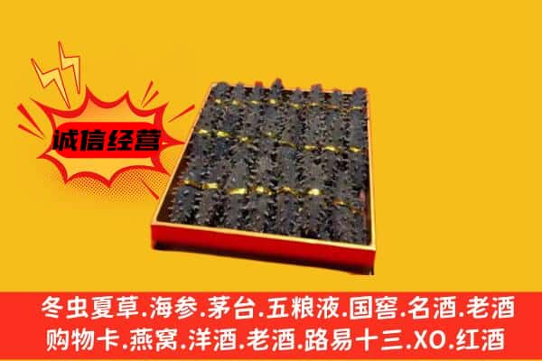 阿勒泰地区青河回收海参